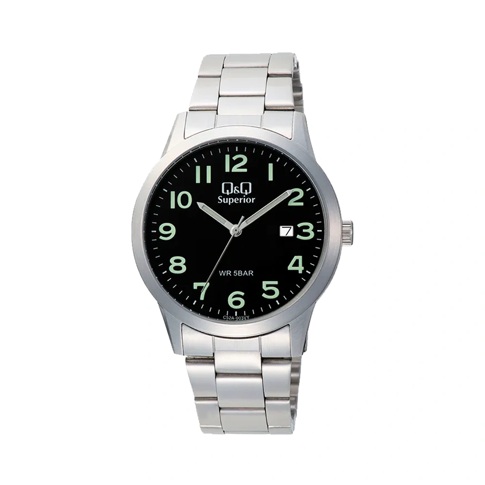 ساعت ست Q&Q کوارتز مدل C52A-003VY - C53A-003VY