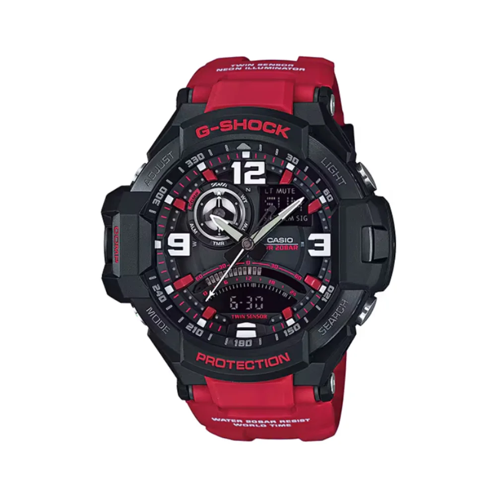 ساعت مردانه کاسیو جی شاک کوارتز مدل GA-1000-4B