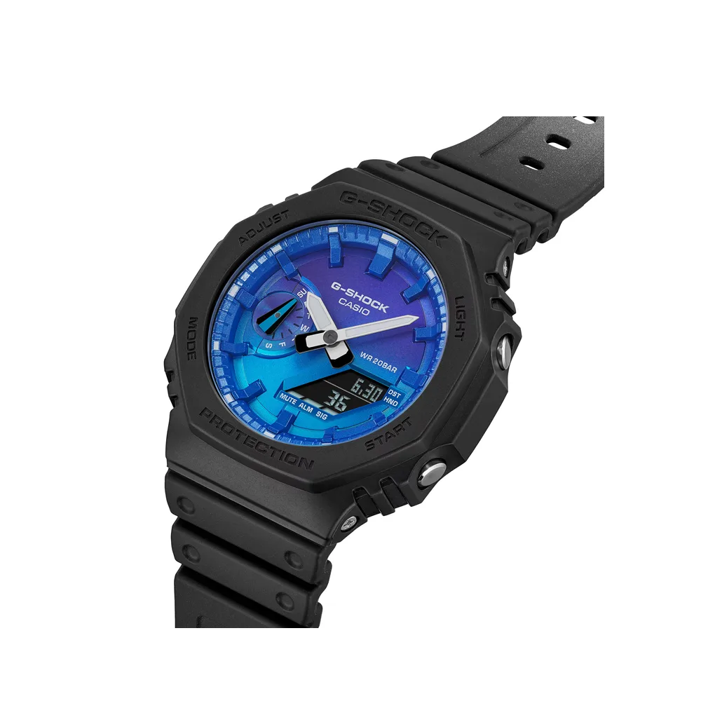 ساعت مردانه کاسیو جی شاک کوارتز مدل GA-2100FL-1A