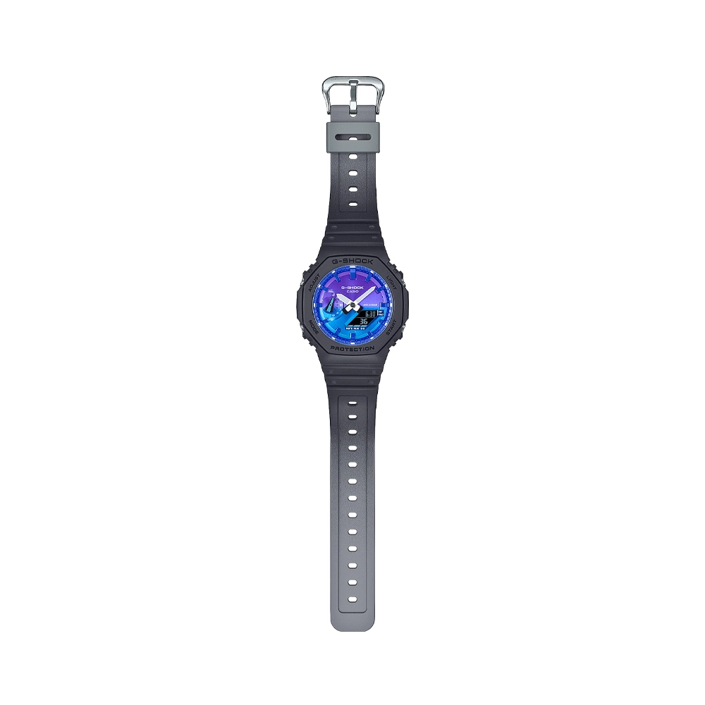 ساعت مردانه کاسیو جی شاک کوارتز مدل GA-2100FL-1A