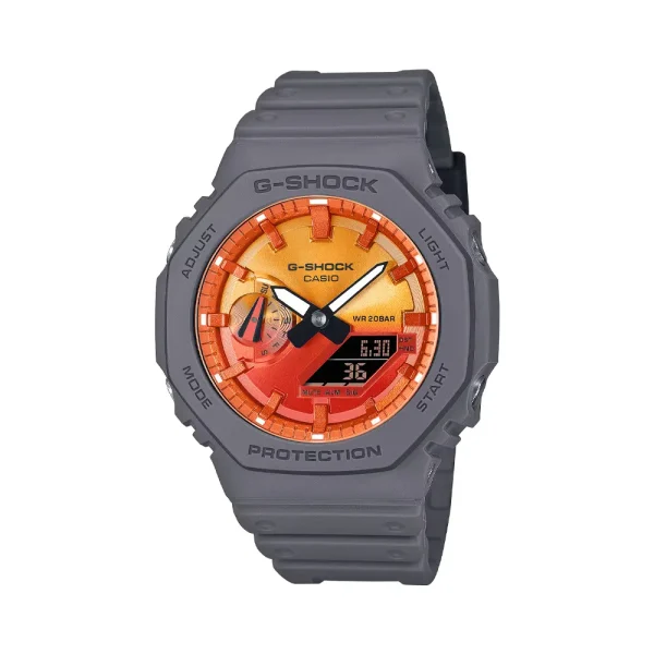 ساعت مردانه کاسیو جی شاک کوارتز مدل GA-2100FL-8A