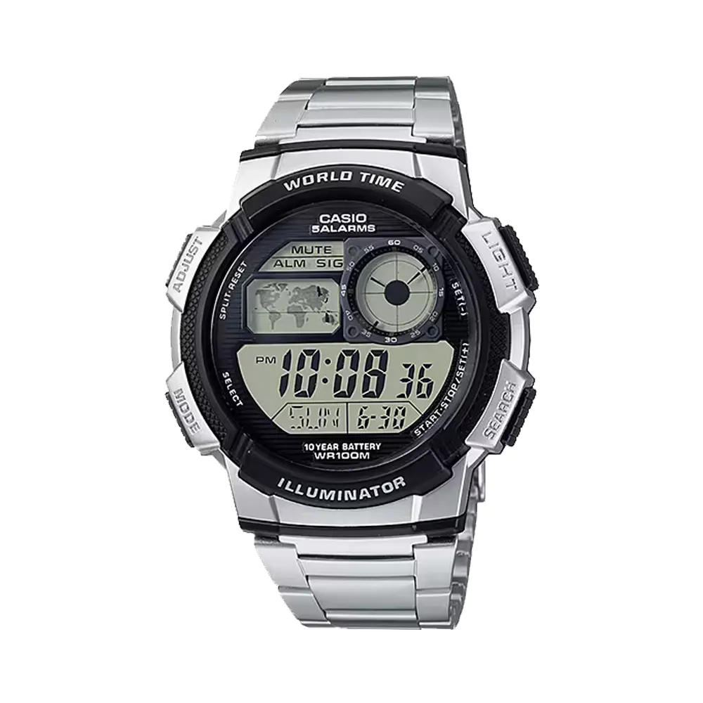 ساعت مردانه کاسیو کوارتز مدل AE-1000WD-1AV