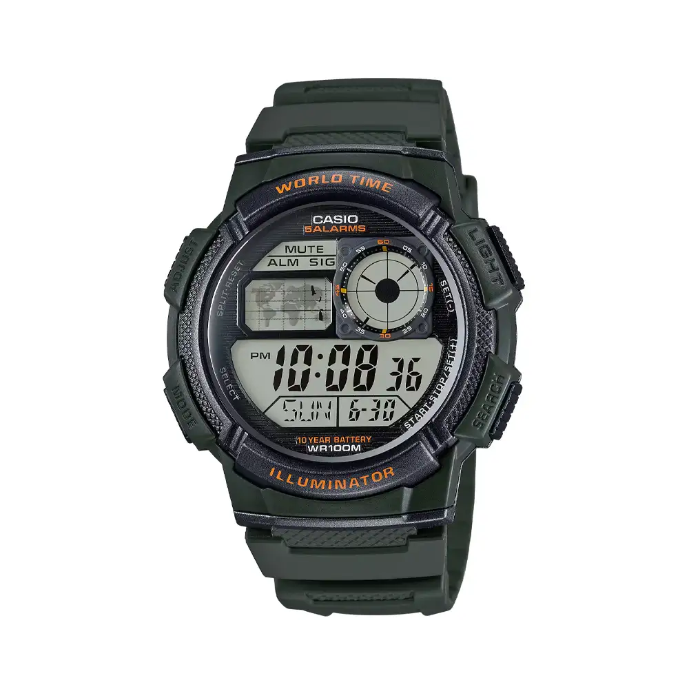 ساعت مردانه کاسیو کوارتز مدل AE-1000W-3AV