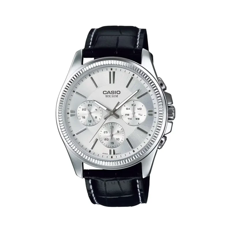 ساعت مردانه کاسیو کوارتز مدل MTP-1375L-7A
