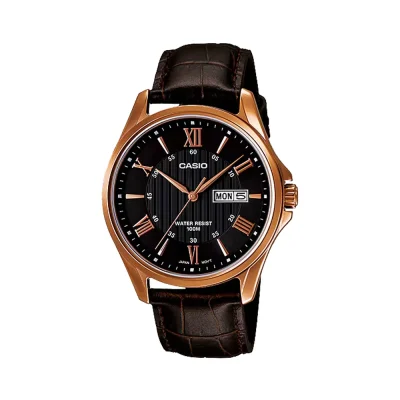 ساعت مردانه کاسیو کوارتز مدل MTP-1384L-1AV