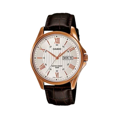 ساعت مردانه کاسیو کوارتز مدل MTP-1384L-7AV