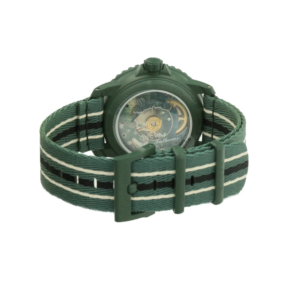 ساعت بلنک‌‌پین سواچ پرتگاه سیز GREEN ABYSS