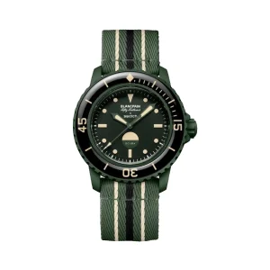 ساعت بلنک‌‌پین سواچ پرتگاه سیز GREEN ABYSS