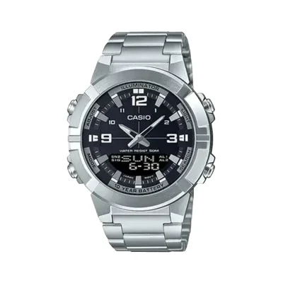 ساعت مردانه کاسیو کوارتز مدل AMW-870DA-1AV
