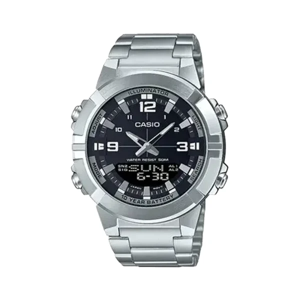 ساعت مردانه کاسیو کوارتز مدل AMW-870DA-1AV