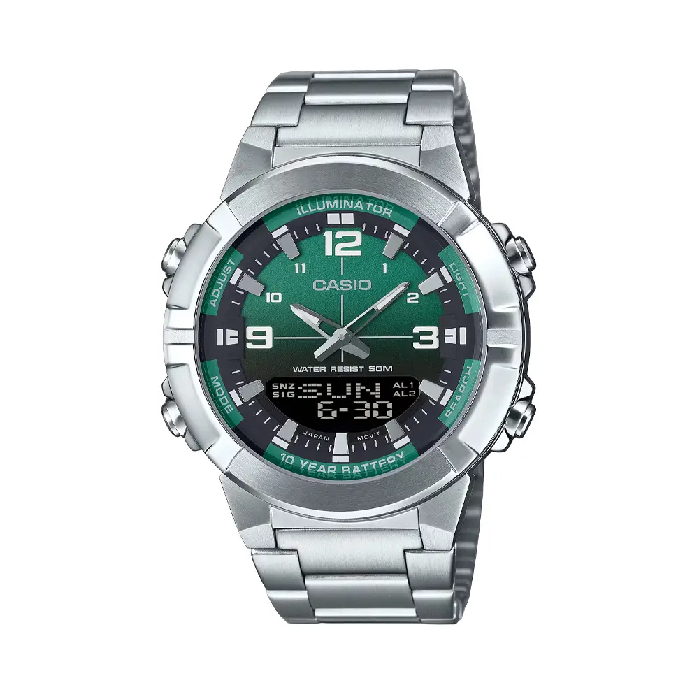 ساعت مردانه کاسیو کوارتز مدل AMW-870DA-3AV