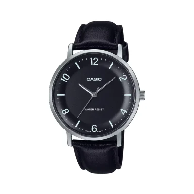ساعت مردانه کاسیو کوارتز مدل MTP-VT03L-1B