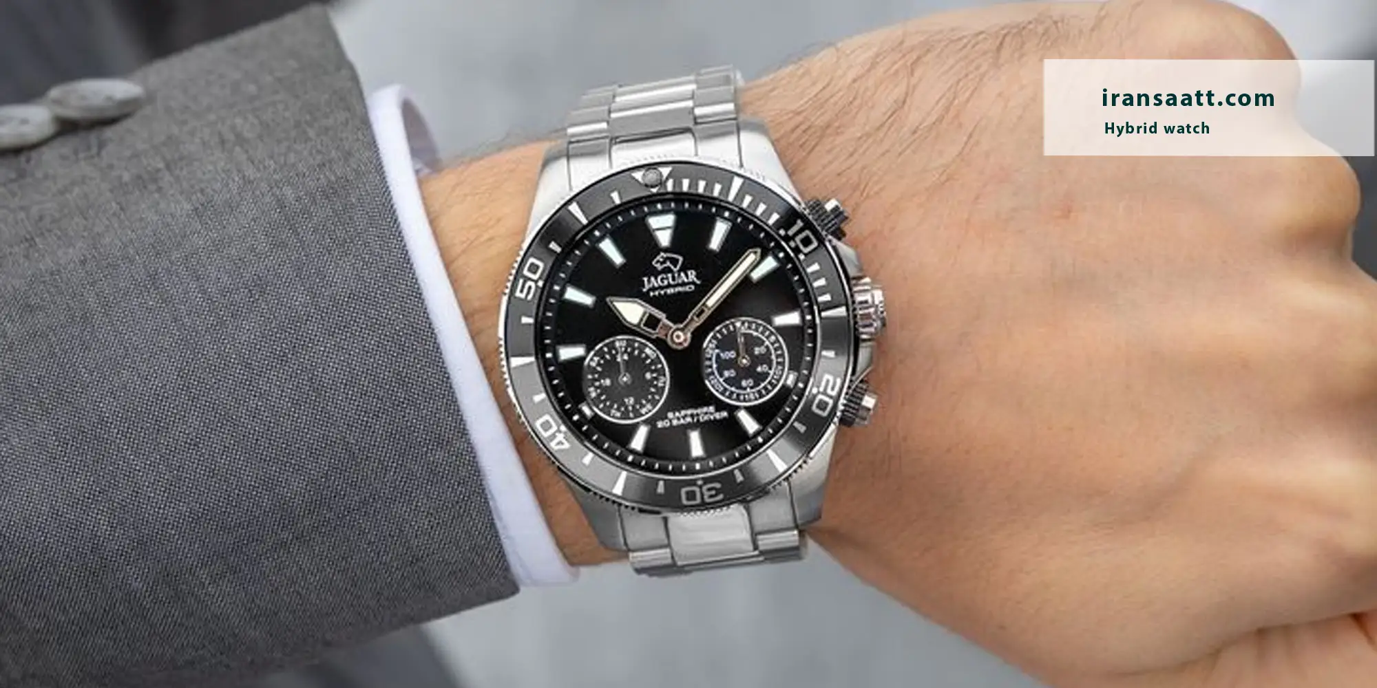 ساعت هیبریدی جگوار