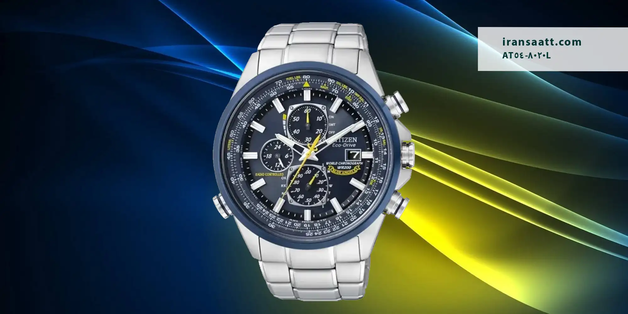 ساعت مردانه سیتیزن Promaster Blue Angel اکودرایو مدل AT8020-54L