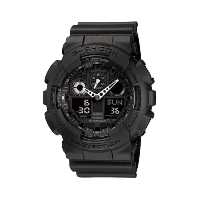 ساعت مردانه کاسیو جی شاک کوارتز مدل GA-100-1A1DR