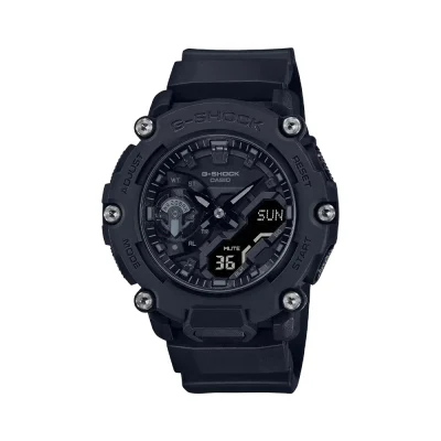 ساعت مردانه کاسیو جی شاک کوارتز مدل GA-2200BB-1ADR