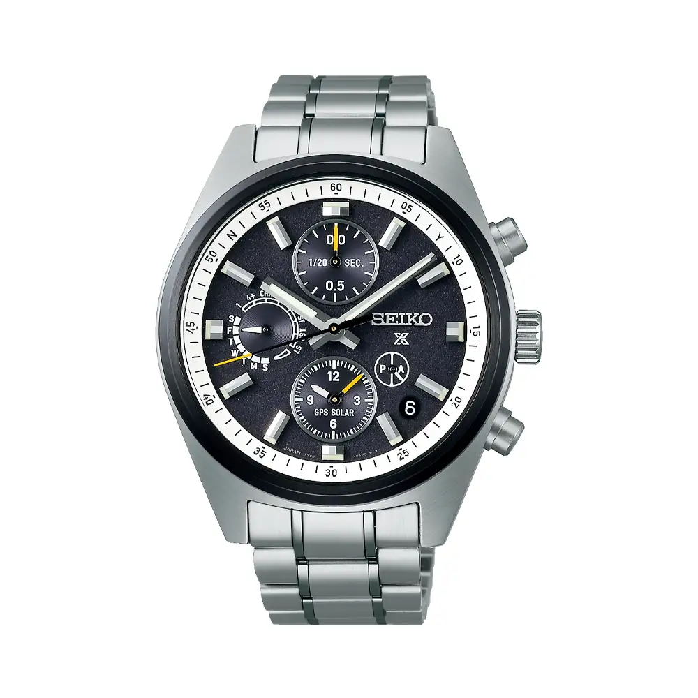 ساعت مردانه سیکو Prospex جی‌پی‌اس سولار مدل SSH167J1