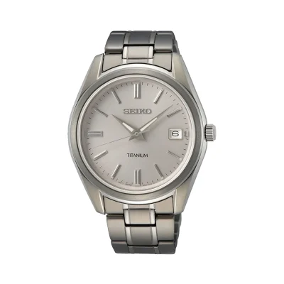 ساعت مردانه سیکو Titanium کوارتز مدل SUR369P1