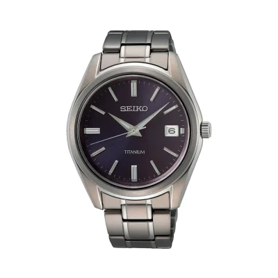 ساعت مردانه سیکو Titanium کوارتز مدل SUR373P1