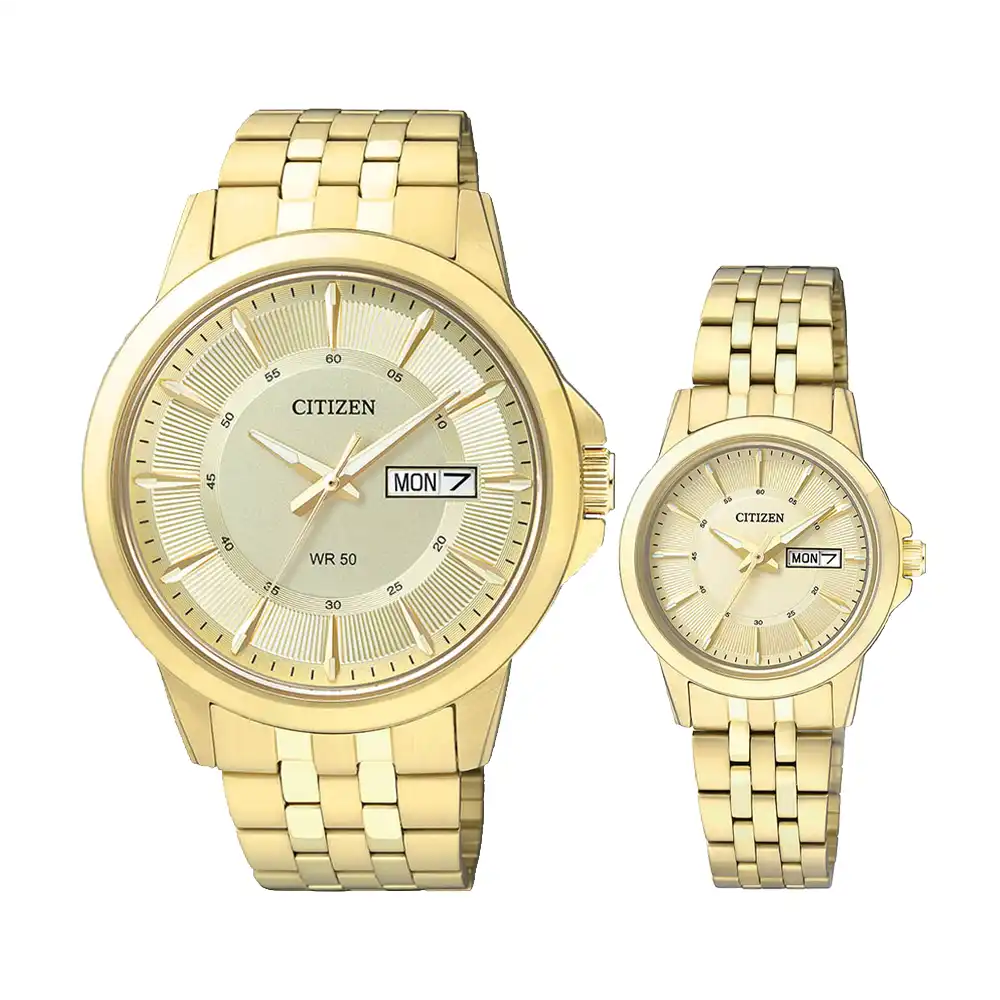 ساعت ست سیتیزن کوارتز مدل BF2013-56P - EQ0603-59P