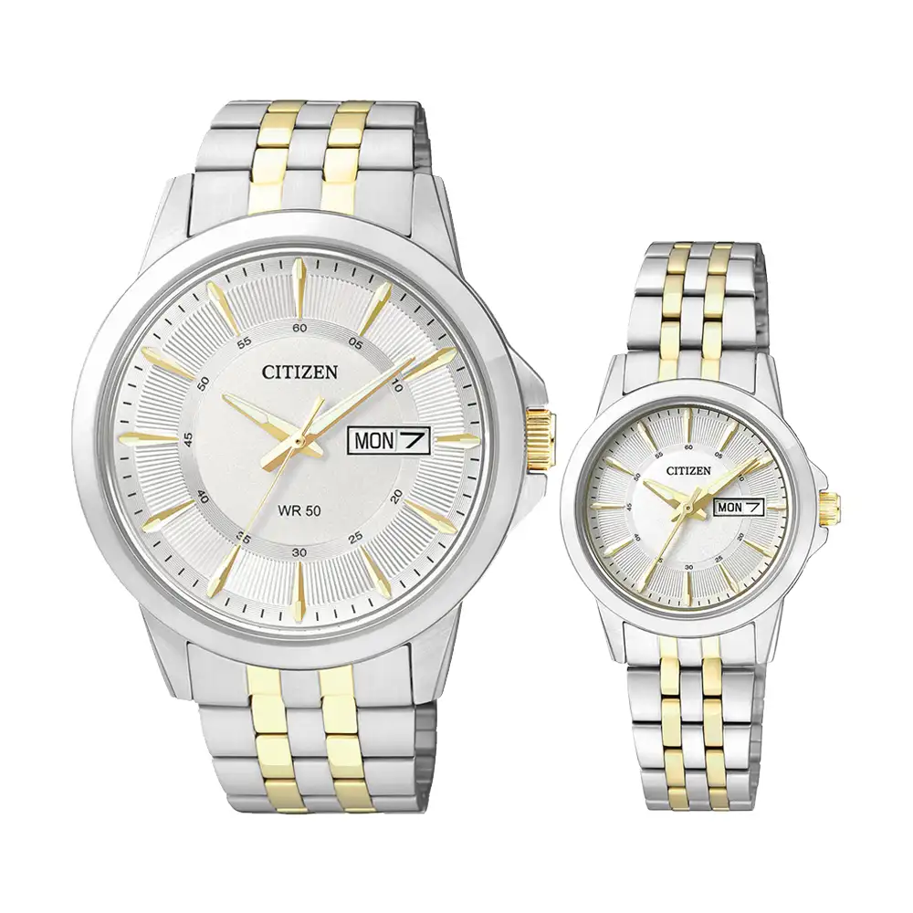 ساعت ست سیتیزن کوارتز مدل BF2018-52A - EQ0608-55A