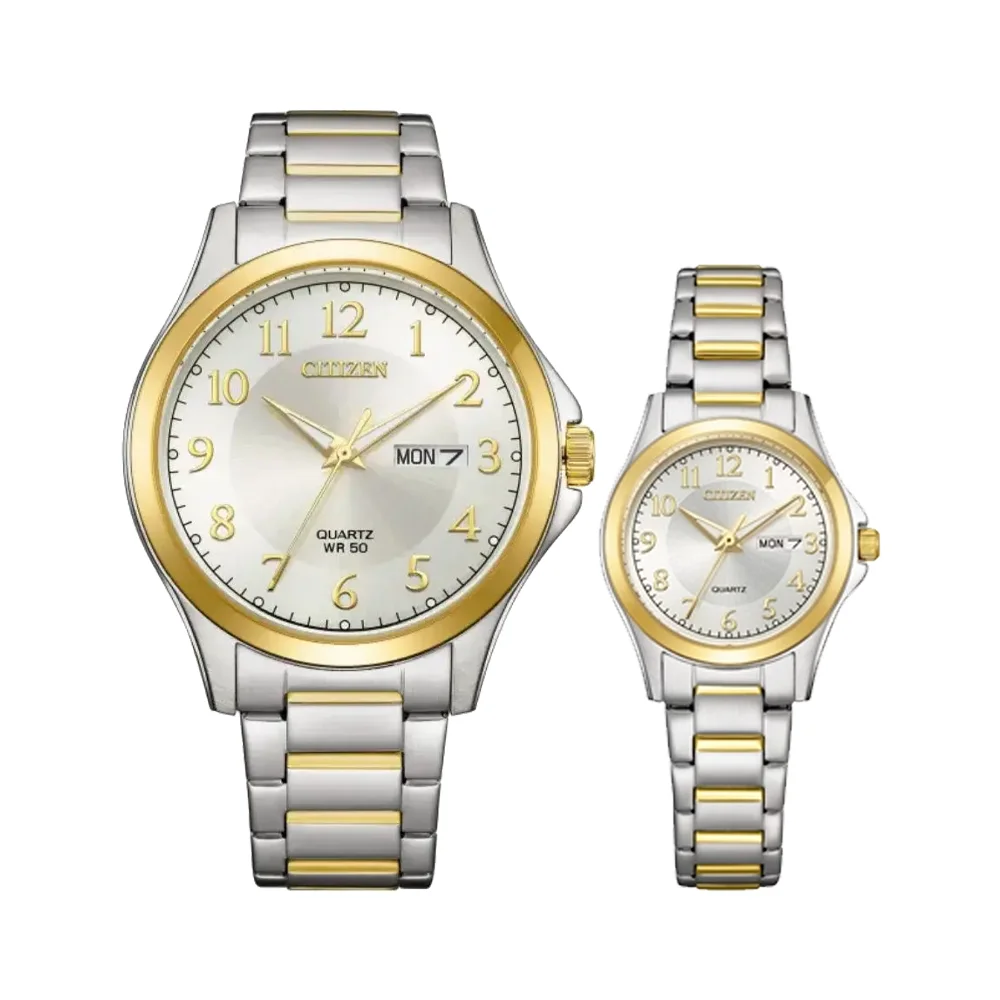 ساعت ست سیتیزن کوارتز مدل BF2026-89A - EQ0614-52B