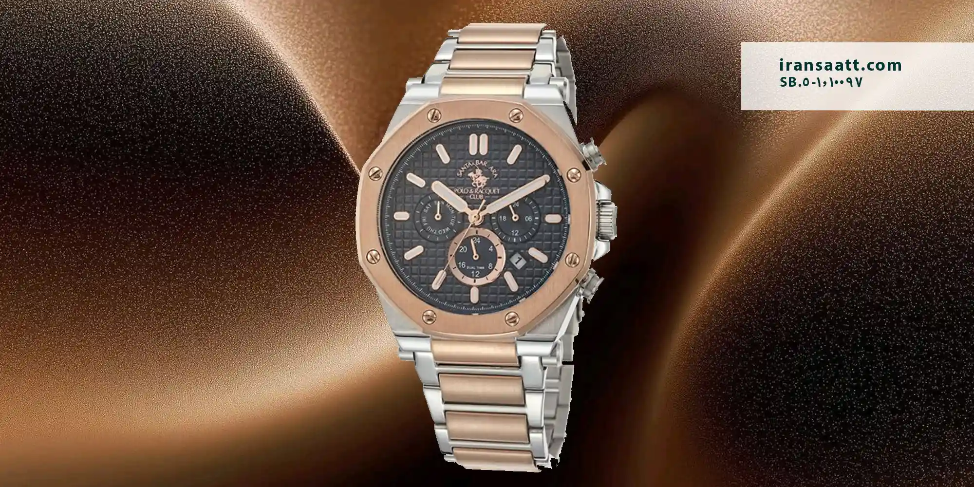ساعت مچی مردانه پولو سانتا باربارا مدل SB.1.10097-5
