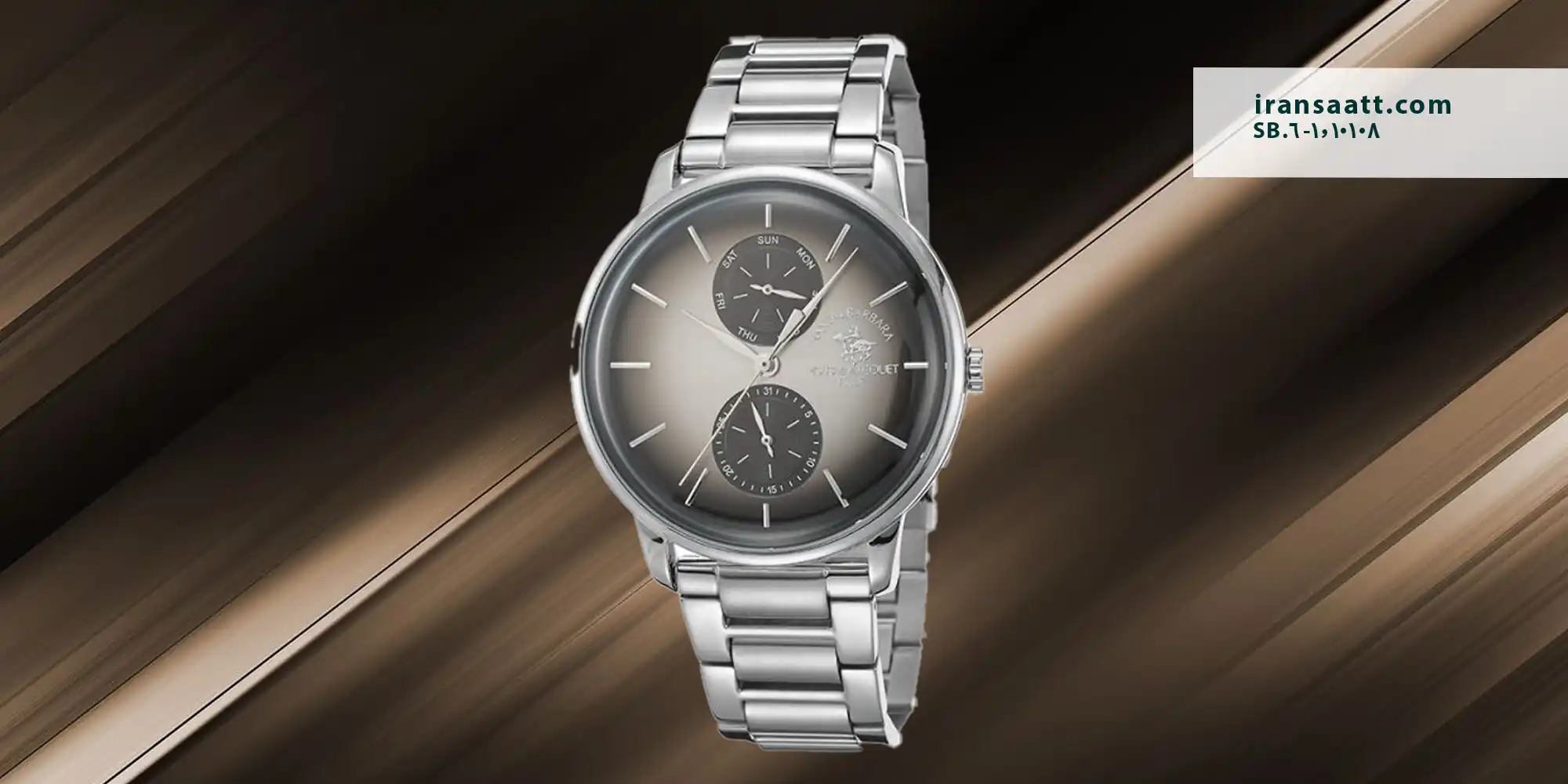 ساعت مچی مردانه پولو سانتا باربارا مدل SB.1.10108-6