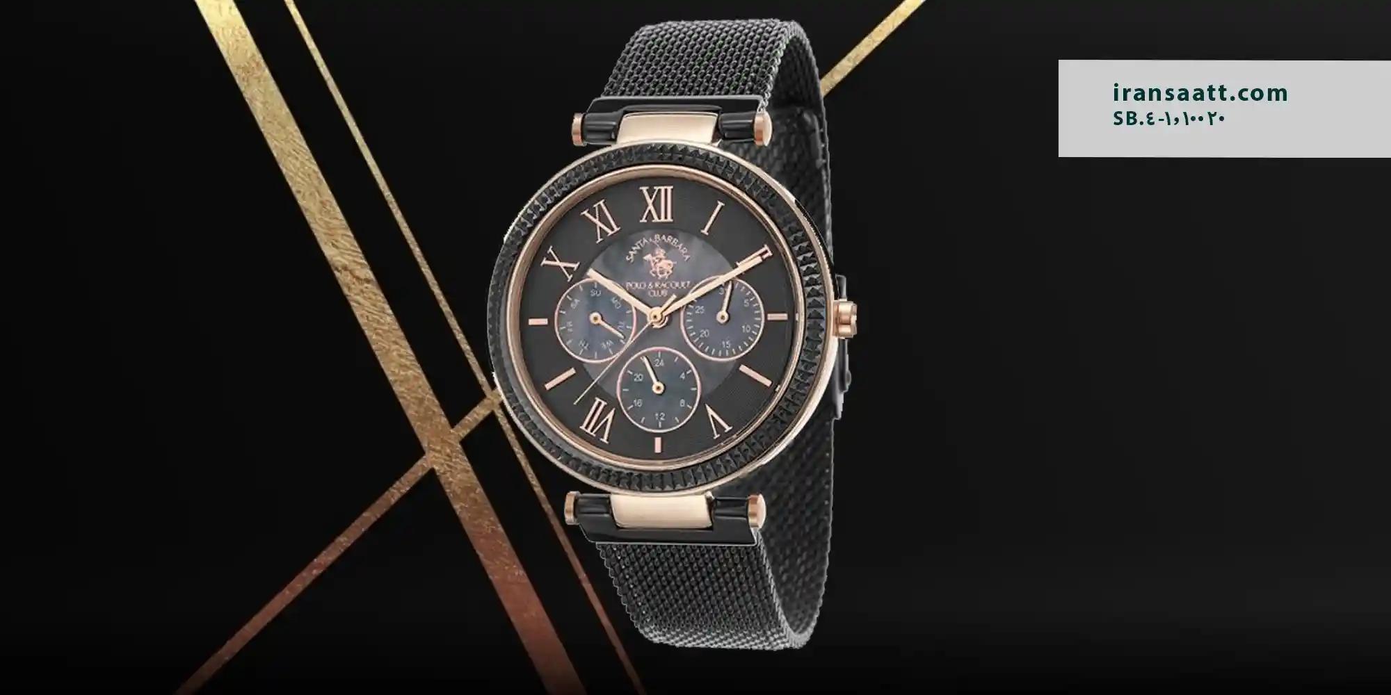 ساعت مچی زنانه پولو سانتا باربارا مدل SB.1.10020-4