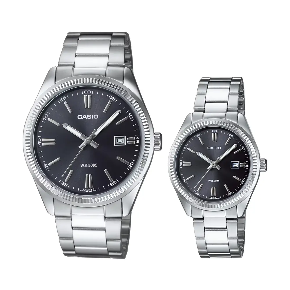 ساعت ست کاسیو کوارتز مدل MTP-1302D-1A1V - LTP-1302D-1A1V