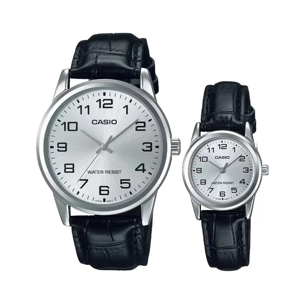 ساعت ست کاسیو کوارتز مدل MTP-V001L-7B - LTP-V001L-7B