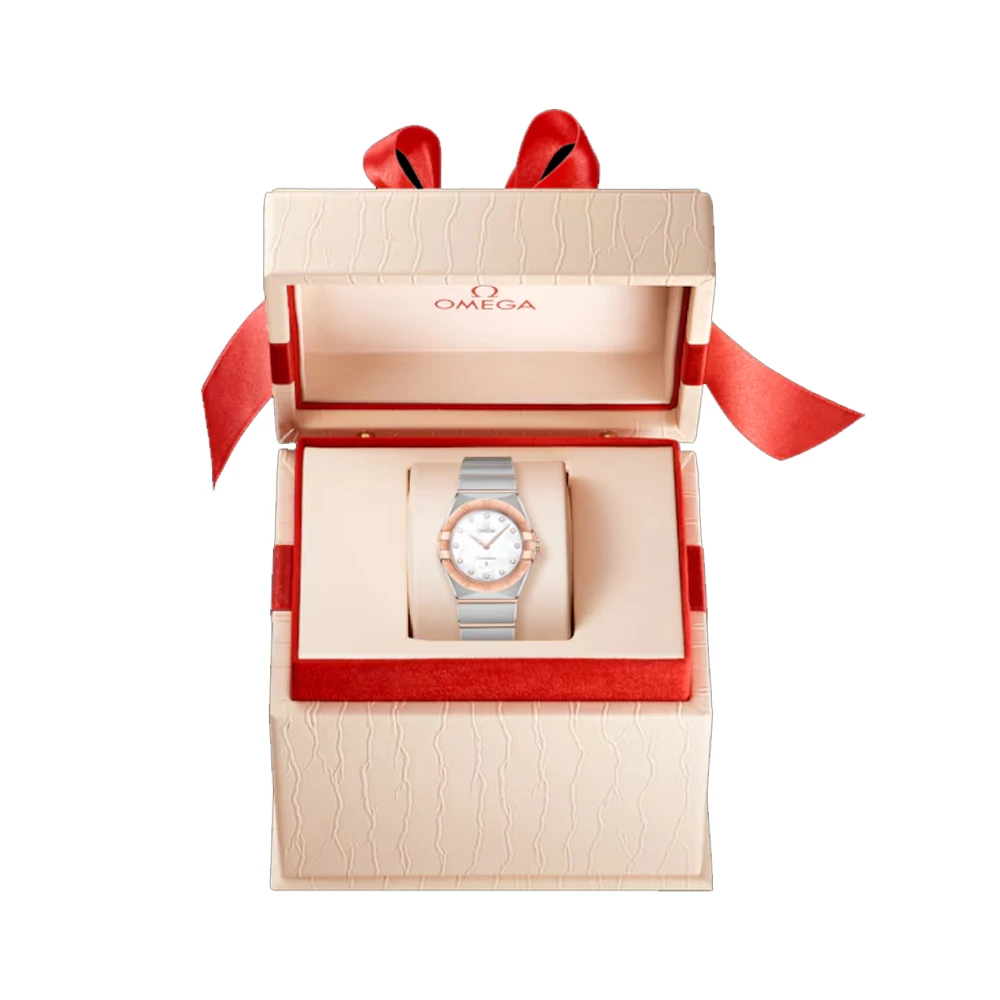 ساعت امگا Constellation زنانه کوارتز مدل 131.20.28.60.55.001