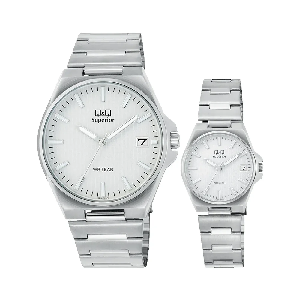 ساعت ست Q&Q کوارتز مدل S21A-001VY - S22A-001VY