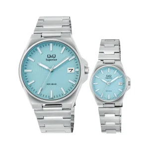 ساعت ست Q&Q کوارتز مدل S21A-004VY - S22A-004VY