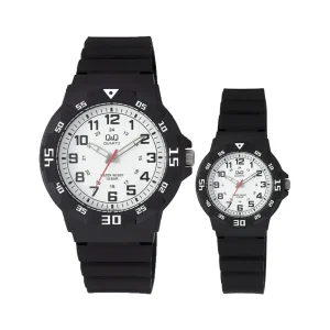 ساعت ست Q&Q کوارتز مدل VR18-003Y - VR19-003Y