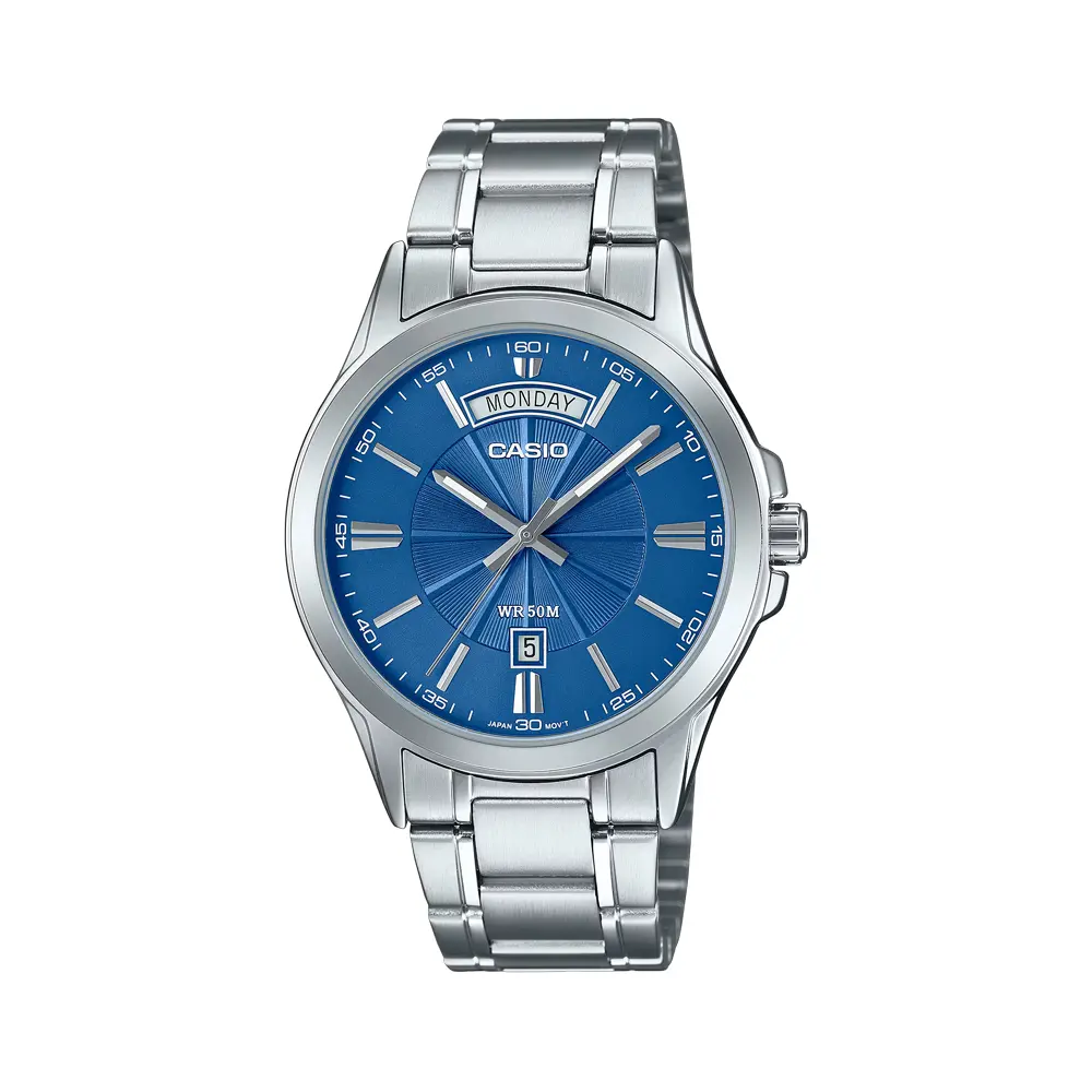 ساعت مردانه کاسیو کوارتز مدل MTP-1381D-2AV