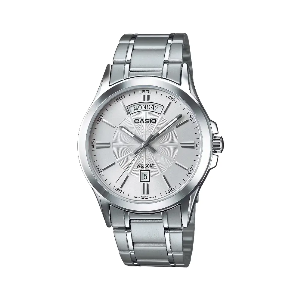 ساعت مردانه کاسیو کوارتز مدل MTP-1381D-7AV