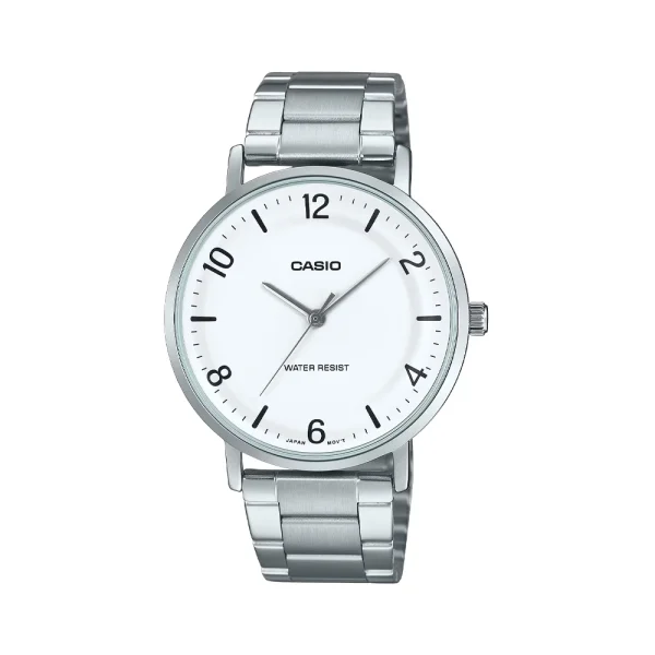 ساعت مردانه کاسیو کوارتز مدل MTP-VT03D-7B