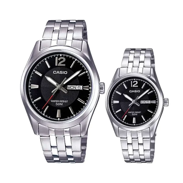 ساعت ست کاسیو کوارتز مدل MTP-1335D-1AV - MTP-1335D-1AV