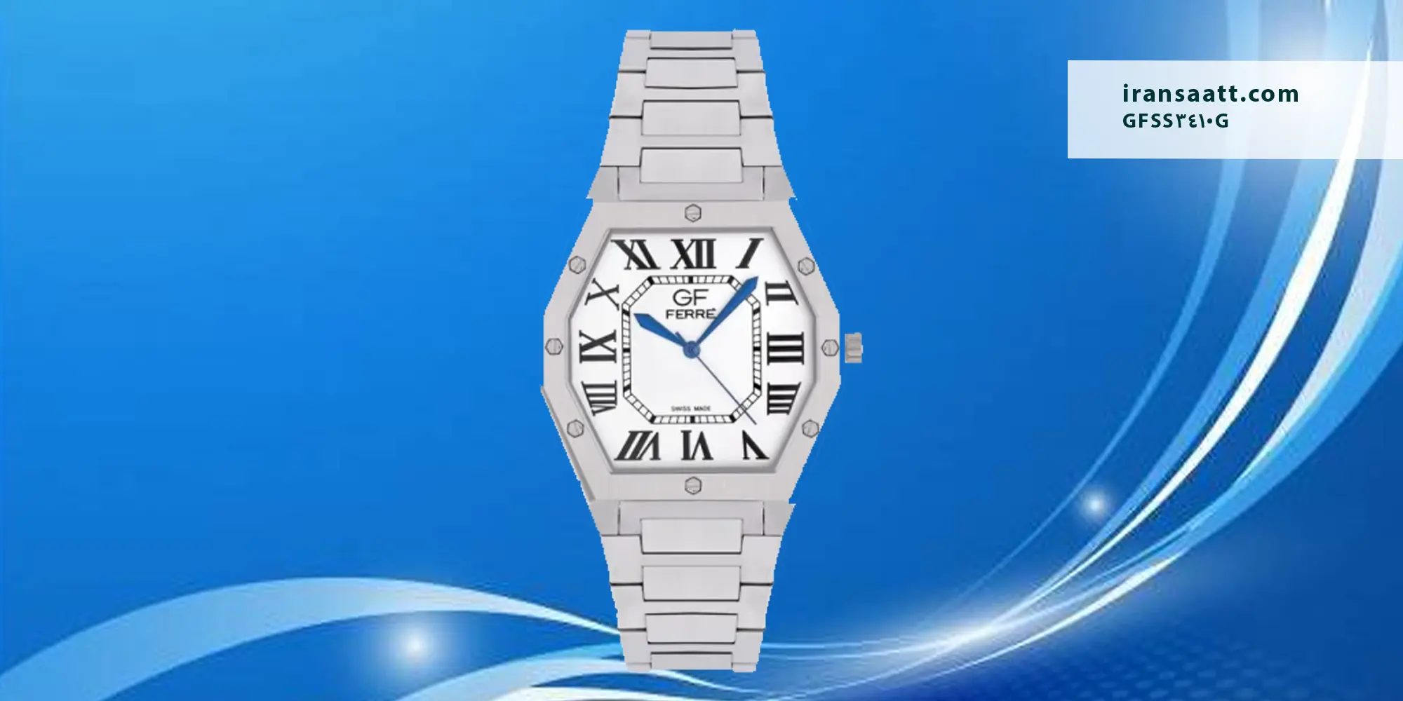 ساعت مردانه جی اف فره کوارتز مدل GFSS3410G