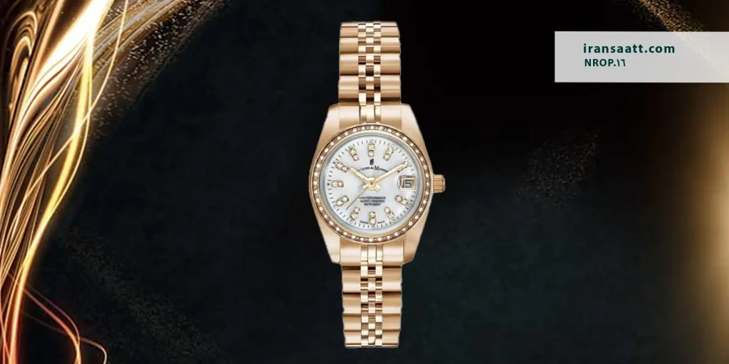 ساعت زنانه ژاک د منوا کوارتز مدل NROP.16