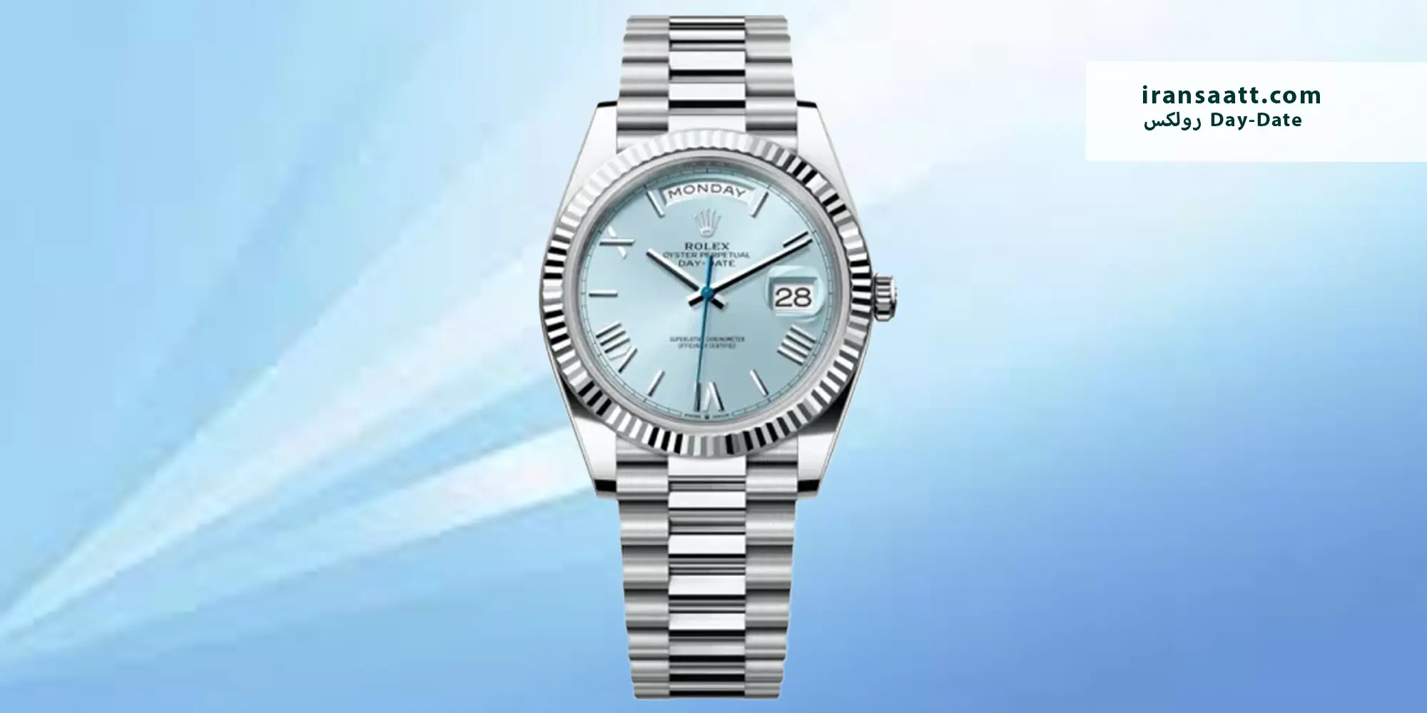 ساعت مردانه رولکس Day-Date اتوماتیک مدل 228236