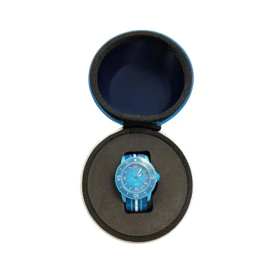 ساعت بلنکپین سواچ تالاب آبی BLUE LAGOON