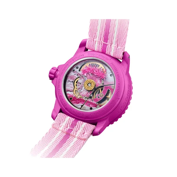 ساعت بلنک‌‌پین سواچ اقیانوس صورتی PINK OCEAN