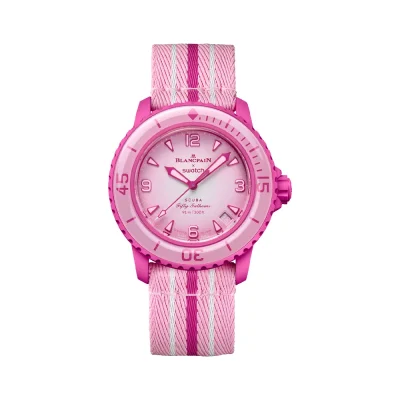 ساعت بلنک‌‌پین سواچ اقیانوس صورتی PINK OCEAN