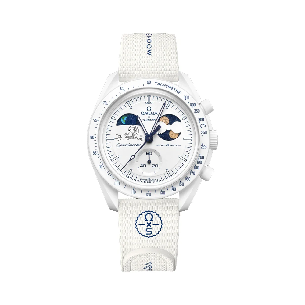 ساعت امگا سواچ اسنوپی MISSION TO EARTHPHASE - MOONSHINE GOLD