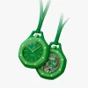 ساعت جیبی اودمار پیگه سواچ مدل GREEN EIGHT