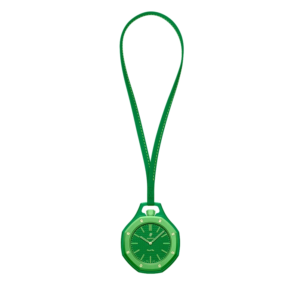 ساعت جیبی اودمار پیگه سواچ مدل GREEN EIGHT