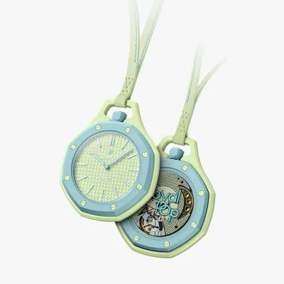 ساعت جیبی اودمار پیگه سواچ مدل BLAUE ACHT