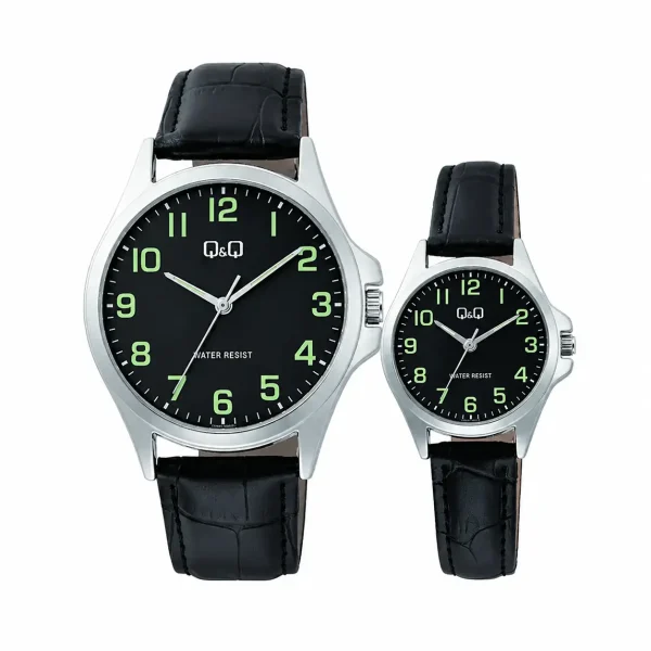 ساعت ست Q&Q کوارتز مدل C36A-014PY - C37A-014PY